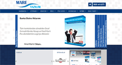 Desktop Screenshot of mareyazilim.com